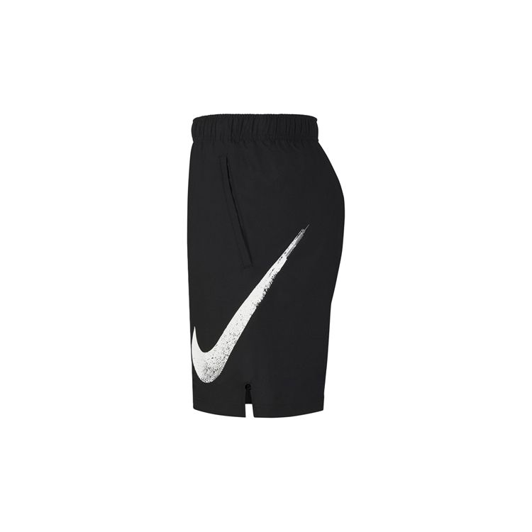 Nike Large Swoosh Sports Shorts Men Shorts Black CN9755-010