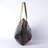 Retro Soft Genuine Leather Bag for Women  Leather Shoulder Bag  Casual Crossbody  Large Capacity  Color Contrast