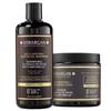 Shampoo and Mask with Castor and Argan Oil - Stimulates Growth and Reduces Hair Loss - Sulfate, Paraben and Silicone Free - 2x500 Ml