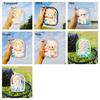 Clear Transparent Storage Case 10cm Doll Doll Display Box Gift Outdoor Bag  10cm Cotton Doll