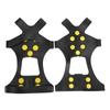 10 Steel Teeth Outdoor Snow Climbing Crampons Mountaineering AntiSlips Shoes Spikes(L )