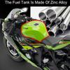 1/12 Kawasaki NIJIA ZX6R Motorcycle Alloy Car Toy Model Front Wheel Left Right Steering Rear Wheel Suspension Vehicle Kids' Gift