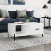 VidaXL Coffee Table White 90x50x40 Cm Engineered Wood 829220