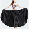 4Colors Professional Women Belly Dancing Skirt Full Circle Skirts Skirts Satin Belly Dance Skirt