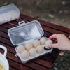 Anti-fall Egg Holder 3/4/8 Grids Egg Storage Box High Quality Egg Box For Outdoor Camping