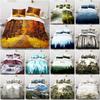 Forest Scenery Duvet Quilt Cover Bedding Set Pillow Cases Single Double King Art