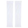 Summer Ice Silk Sleeves Sun Protection Oversleeves for Outdoor Sports for Men and WomenWhite