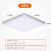 Modern LED Ceiling Light Square Energy-saving Home Light 48W36W24W18W Living Room Dining Room Bedroom Indoor Lighting 85-265V