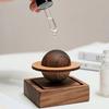 Walnut Wood Planetary Diffuser Handcrafted Aromatherapy Decor for Home Car Essential Oil-Free Wooden Gifts