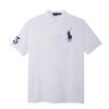 Polo Logo Embroidered Short Sleeve Polo Shirt Men Tops White 710907394-001