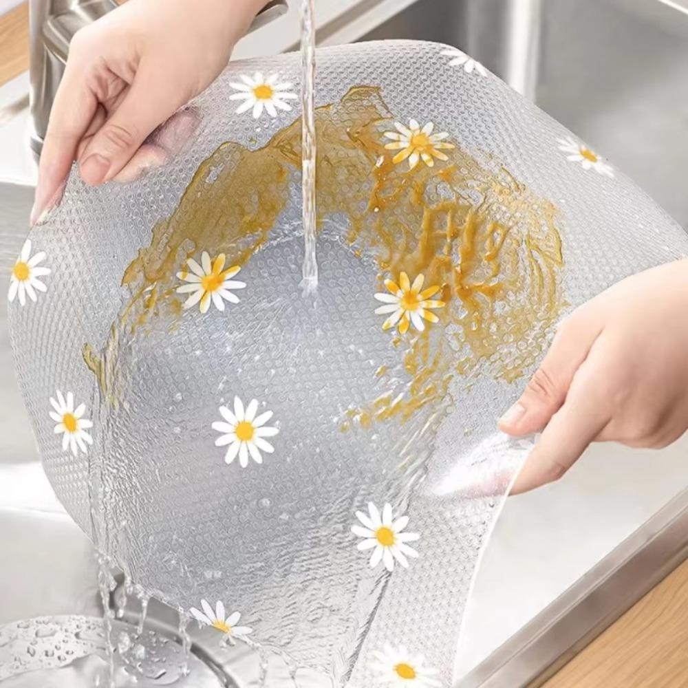 Daisy Drawer Liners Mat Waterproof Fridge Pad Table Cover Mat Kitchen Cabinets Home Organization