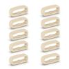 10Pcs 20mm Watch Band Keeper Generic Watch Band Holder Loop Portable Ring  Smartwatch Accessories