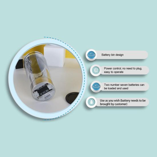 500ML Automatic Mixing Cup High Speed Electric Protein Milk Yam Powder Shaker Bottle Portable Mixer Blender Water Bottle Birthday Gift