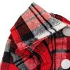 New Stylish and Unique High-Quality Small Plaid Pet Shirt with Adorable British-Inspired Design for Dogs and Chihuahua - Trendy