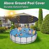 Pool Cover Foldable Drawstring Design Round Waterproof Dustproof Oxford Fabric Washable Protection Pet Pool Supplies