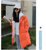 Fake Two Pieces Women Long Winter Short Hooded Big Pocket Coat Puffer Jacket Cotton Padded Parkas Warm Outwear Overcoat 7 Colour