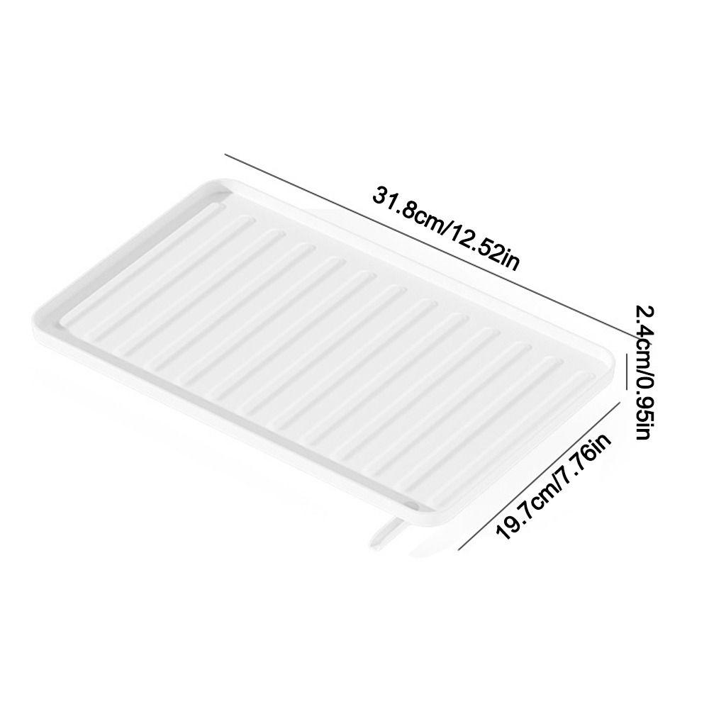 Large Size Kitchen Storage Rack Plastic Self-draining Sink Shelf Soap Basket Bowls/Chopsticks