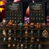 31 Nights of Fright Halloween Countdown Calendar 31/15/7 Days Advent Calendar with Collectible Horror Figures Scary Dolls for Home Decor