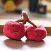 Cute Jellycat Cherry Stuffed Animal Keychain Soft Short Plush Backpack Accessory