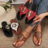 Fashion Summer Simple Metal Buckle Clip Flip-Flops Fashion Beach Plus Size Sandals Women Chaussure Femme Women Sandals Zapatos De Mujer