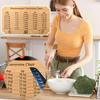 Baking Measurement Conversion Board Wooden Cutting Boards for RV Kitchen Prep Reusable Metal Magnetic Kitchen Conversions for Cups Tablespoons