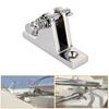 Stainless Steel Straight Deck Hinge Mount with Quick Release Pin Simple Installation Suiatble for Bimini Top or Canopy