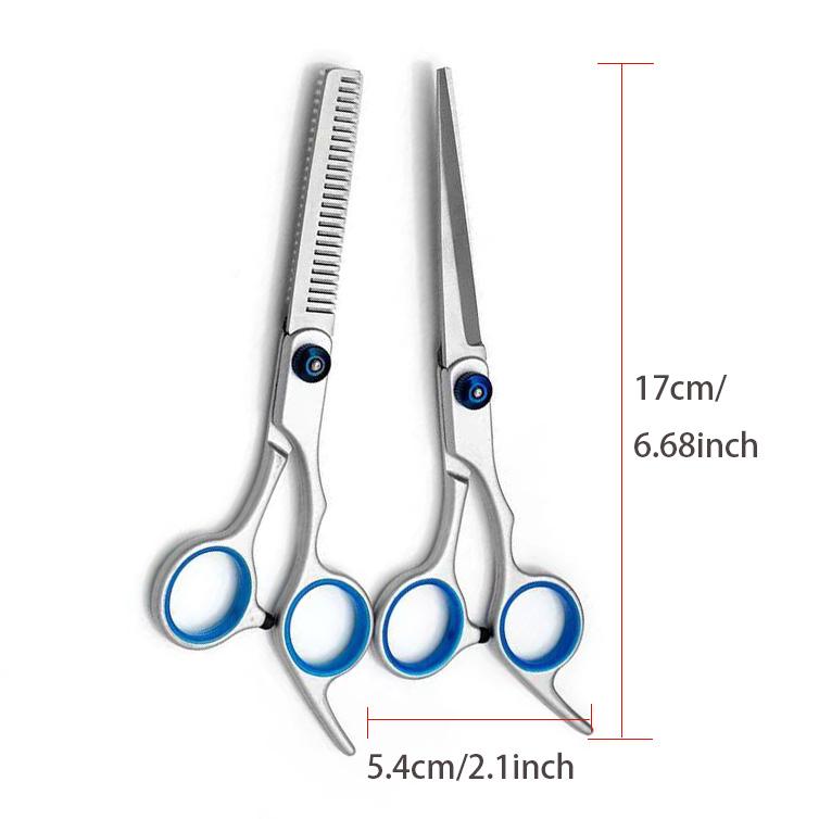 6" Professional Pet Scissors Pet Dog Grooming Kits Curved Shears Set Scissors