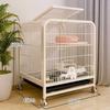 Window Openable Mesh Cat Cages Creative Pet Villa Duplex Luxury Cat Dog House Large Capacity Indoor Cat Cage for Household Use