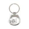 Balinese Left - Keychain with a Cat, Keychain with a Print, Personalized Pendant from the Brand