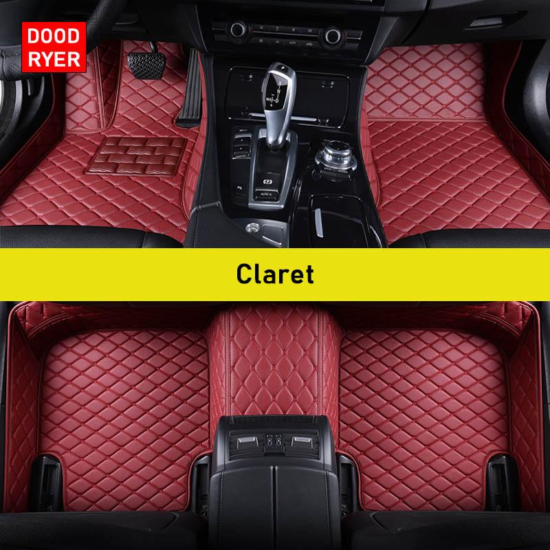 DOODRYER Custom Car Floor Mats For Mercedes Benz E-CLASS Coupe C207 C238 Convertible A207 Auto Carpets Foot Coche Accessorie