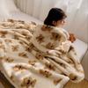 CozyCartoon: Luxurious Anime-Inspired Fleece Blanket – Softness Meets Modern Style!*