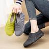 Women Low-Top Waterproof Shoes Rain Shoes Rain Boots Women's Summer Work Rubber Shoes Fashion Jelly Slip-on Shoes