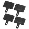 2 Sets Bike Disc Brake Pads High Sensitivity Balanced Rebound Semimetal Lightweight Portable Brake