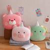 New Cute Animal Plush Toys Office Sofa Waist and Nap Pillow Car Air Conditioner Two-in-one