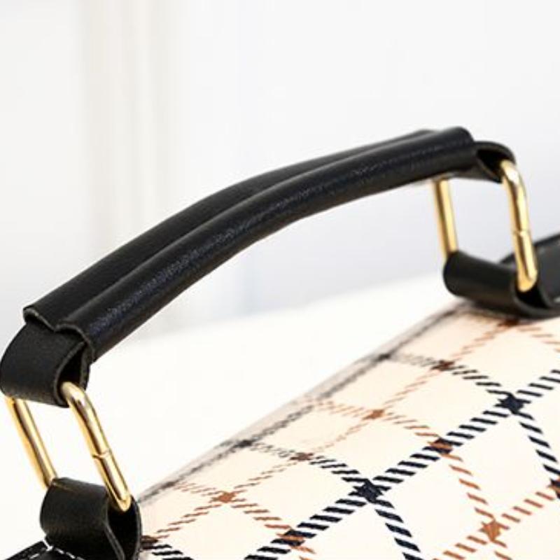 High-grade Women's Handbag Fashion Small People Versatile Soft Leather Square Bag Retro Leisure Diagonal Bag Shopping Commuter Shoulder Bags