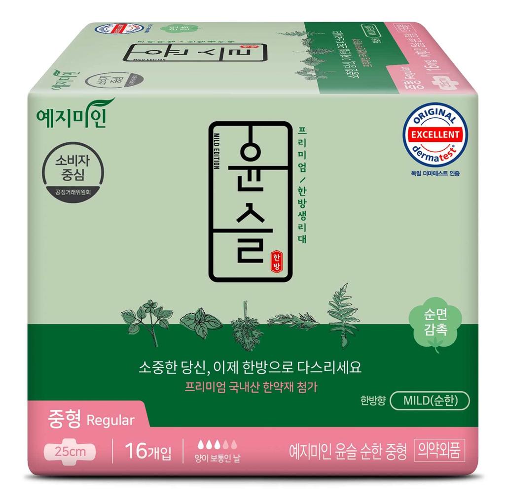 Yejimiin Yunseul Oriental Medicine Sanitary Pads 6 Types, Choose 1 (liner/small/medium/large)