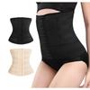 Corset Women Waist Trainer Body Shaper Cincher Shapewear Plus Size Tummy Control Zipper Vest Waist Support Fitness Sports Girdle