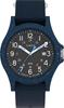 TIMEX Reclaim Ocean 40mm Watch, Black Dial, Recycled Plastic, Mineral Glass, Quartz Movement, 3 ATM Water Resistance, Navy Blue (TW2V81800)