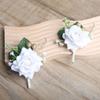 Simple Groom Rose Boutonniere Delicate Wedding Accessories Wedding Suit Corsage  Western