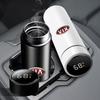 1pcs Car Smart Thermos Bottle With Temperature Display Coffee Cup Accessories For K5 K9 Sorento Ceed Sportage Carnival Stinger Forte Niro Cadenza