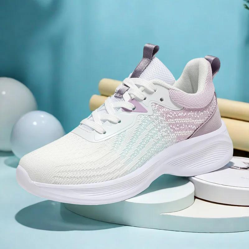 Large Sole High Top Sneakers For Women Casual Sapatenis Luxury Designer Shoes Teni Women's Flat Shoes Bule Loafers Air Tennis