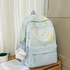 Star Printed Lightweight Casual Backpack With Nylon Material For Teens Daily Use