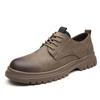 FashionCasual Shoes for Men 2024 Spring Autumn Round Toe Casual Men Dress Shoes Business Low Top English Work Shoe Male