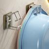 2Pcs Multifunction Punch-Free Stainless Steel Washbasin Hook Kitchen Bathroom Rack Basin Storage Rack Towel Hanging Holder