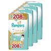 L Pampers the Best for the Skin 208 Sheets Sheets X 4 [Pants Size] Diaper, (9-14kg), (52 Packs) [Case Item]