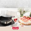23 Cm Round Springform Pan with Transport Lid Zenker Bake Click and Go Ref. 7906