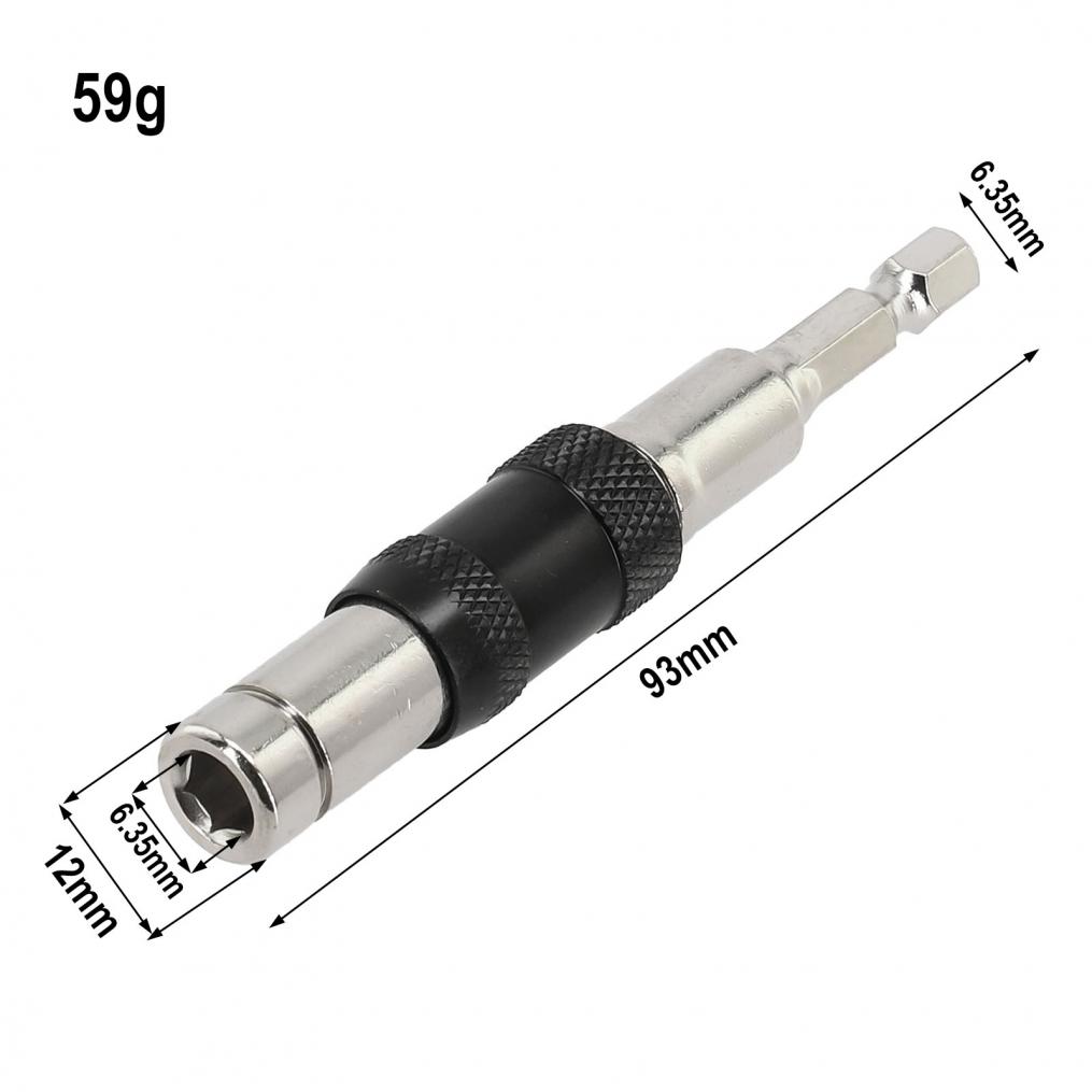 Reliable Magnetic Swiveling Bit Tip Holder Easy Attachment and Release