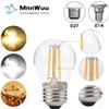 E27 E14 Retro Edison LED Filament Bulb Lamp AC220V Light Bulb 2W 4W 6W 8W G45 LED Warm/Cold White Glass Bulb Energy Saving Bulb