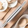Stainless Steel Seamless Rolling Pin for Dough, Dumplings, Noodles, and Baking