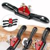 Wood Planer Hand Tool Adjustable High Speed Steel Blade for DIY